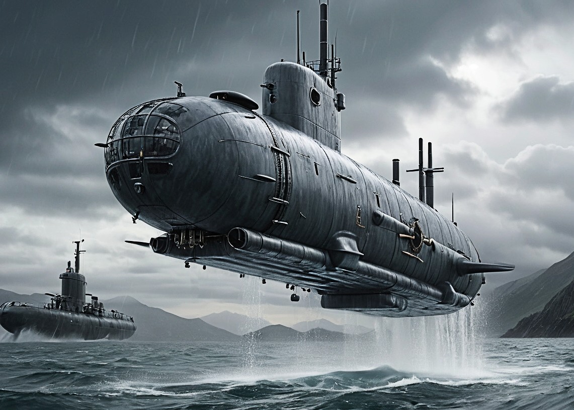 flying submarine the purpose of life jack vaughn